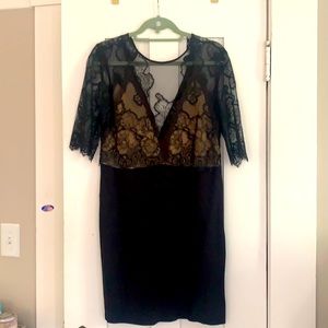 Sandro lace dress size 2